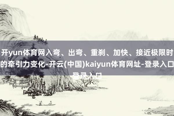 开yun体育网入弯、出弯、重刹、加快、接近极限时的牵引力变化-开云(中国)kaiyun体育网址-登录入口